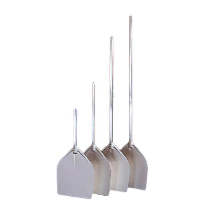 Product image #1 for American Metalcraft Deluxe Medium All-Aluminum Square Pizza Peel, 14-1/2 x 14-1/2 Inch Blade, 63-1/2 Inch Overall Length