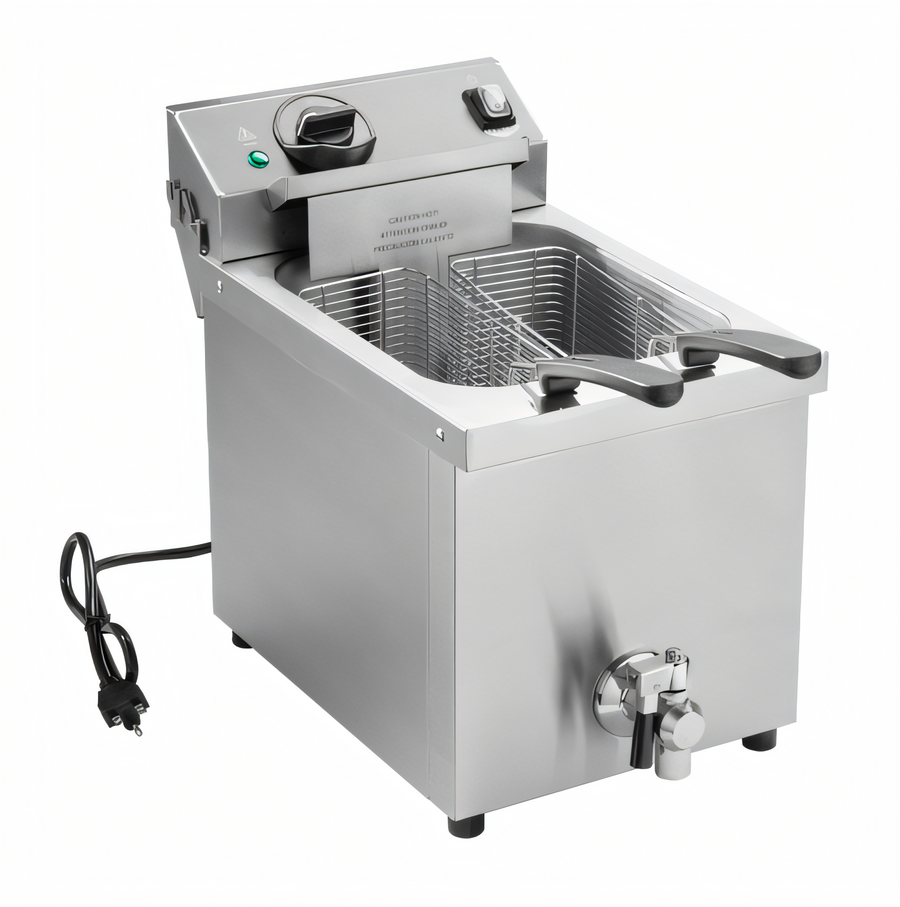 Product image #1 for Vollrath 15 lb Countertop Single-Well Electric Fryer, Thermostatic, 208-240V, Stainless Steel