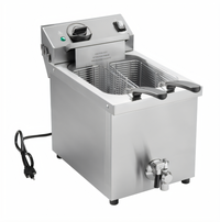 Vollrath 15 lb Countertop Single-Well Electric Fryer, Thermostatic, 208-240V, Stainless Steel