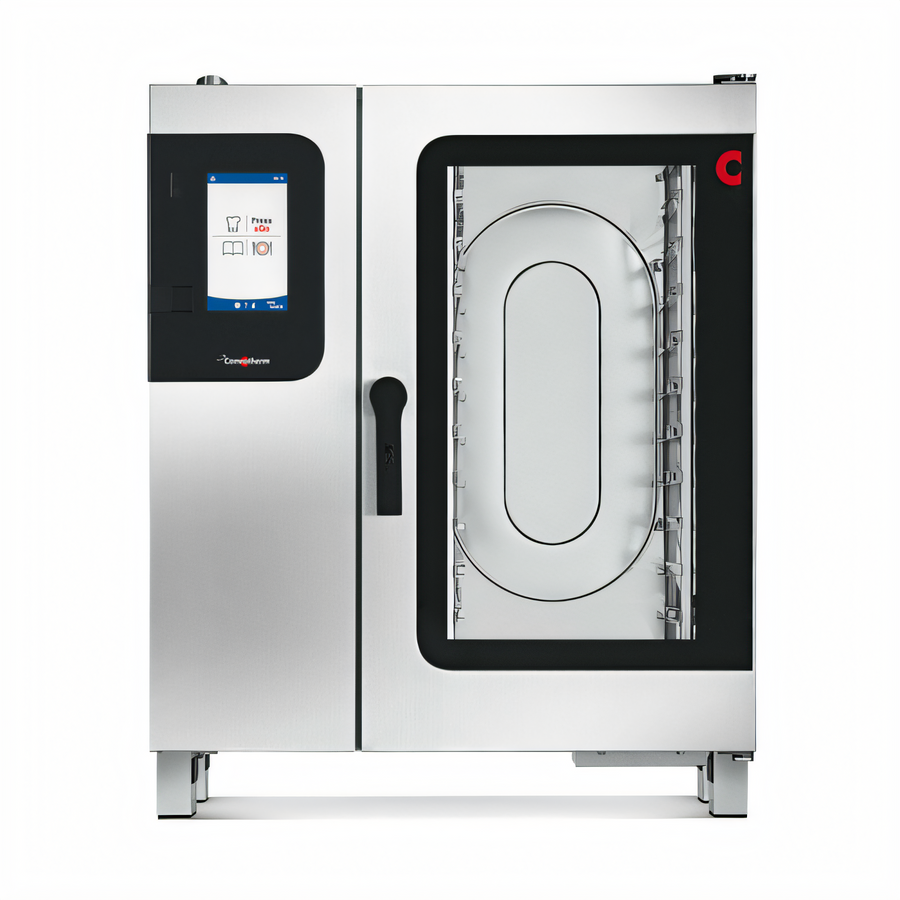 Product image #1 for Convotherm K12 Maxx Pro 10.10 Half-Size Gas Combi Oven/Steamer School Package with Stand