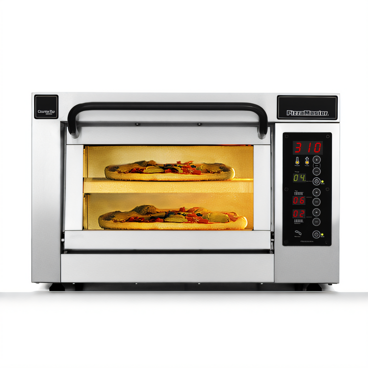 Product image #1 for PizzaMaster PM 551ED-2 Countertop Electric Pizza Oven with 1 Independent Chamber and Digital Controls