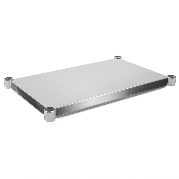 Product image #1 for John Boos 24-Inch x 24-Inch 16-Gauge Stainless Steel Work Table Undershelf