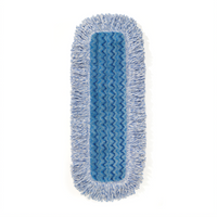 Hygen High Absorbency 18-Inch Microfiber Mop Pad, Head Only, Blue