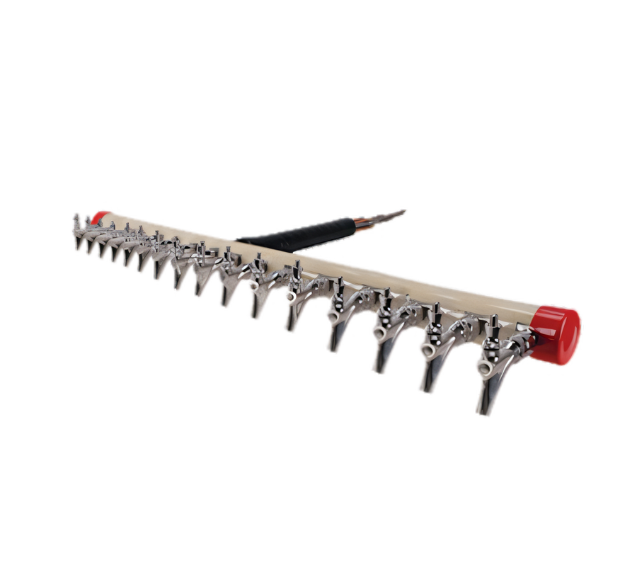 Product image #1 for Micro Matic Kool-Rite 16-Faucet Wall-Mount Glycol-Cooled Draft Tower Insert Module, 48-Inch Wide, Short Shanks