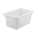 Thumbnail image #1 for Winco Half-Size 9-Inch Deep White Polypropylene Food Storage Box, 5 Gallon