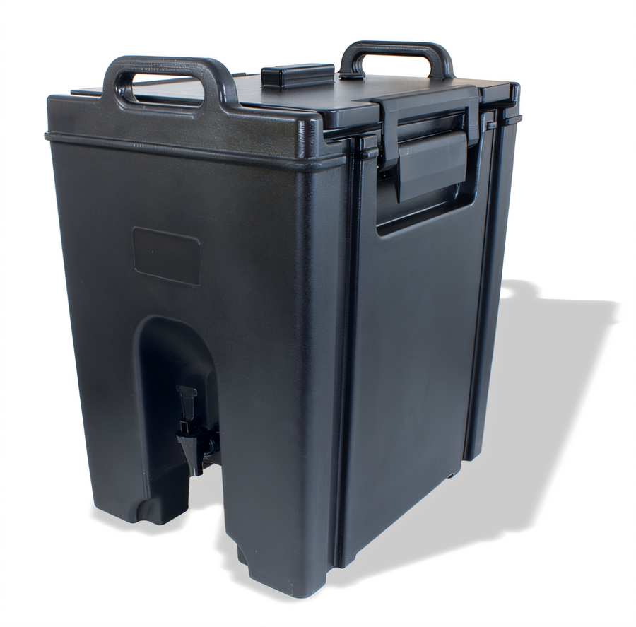 Product image #1 for Crestware 11.75-Gallon Insulated Polyethylene Beverage Dispenser, Black