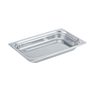 Miramar® Decorative Full-Size Hotel Pan, 6.3 Qt., High-Polished Stainless Steel