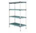 Thumbnail image #1 for MetroMax Q 4-Shelf Starter Polymer Shelving Unit, 36 Inch Wide x 24 Inch Deep x 63 Inch High