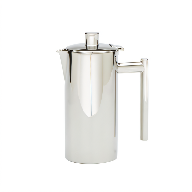 Product image #1 for Elegance Double-Wall Stainless Steel Mirror Finish Coffee Pot, 16 oz.