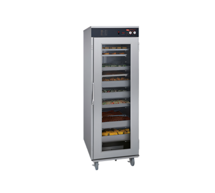 Product image #1 for Hatco Flav-R-Savor Tall Humidified Holding Cabinet with Single Lexan Door, 17 Sheet Pan Capacity