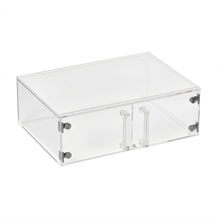 Product image #1 for Vollrath SBC11 Full-Size Cubic Acrylic Pastry Display Case with Front Doors