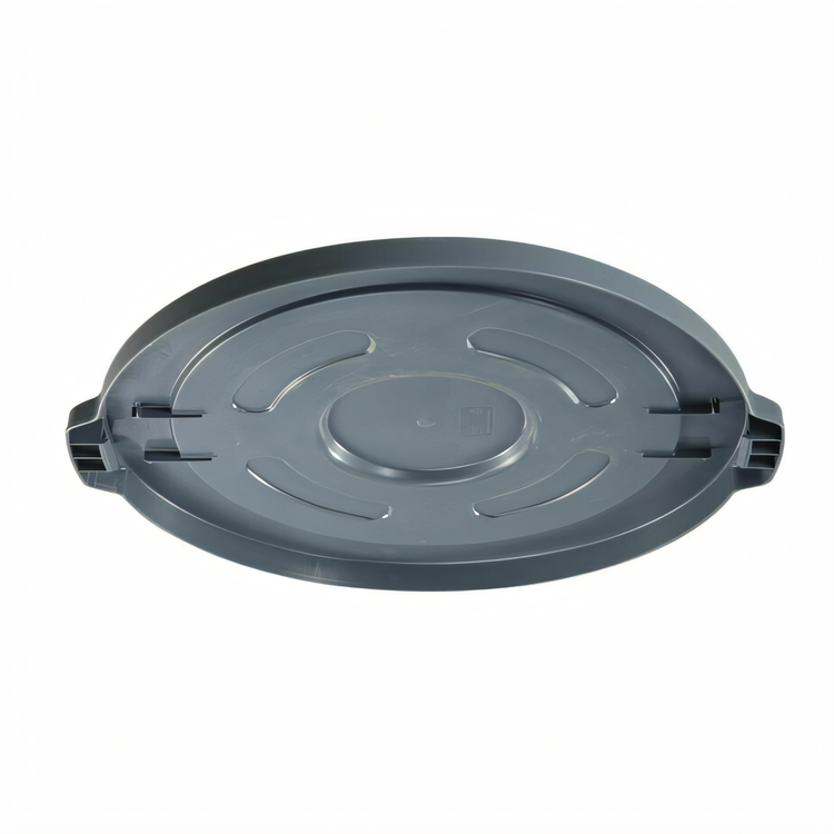 Product image #1 for 32 Gallon Gray Polypropylene Flat Trash Can Lid
