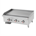 Thumbnail image #1 for Serv-Ware 36-Inch Electric Thermostatic Countertop Griddle, 3-Phase Convertible to 1-Phase