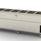 Thumbnail image #1 for Duke Manufacturing Thurmaduke EPW-6-CBPG Mobile 6-Pan Waterless Steamtable with Sealed Wells, Enclosed Base and Touchscreen Control