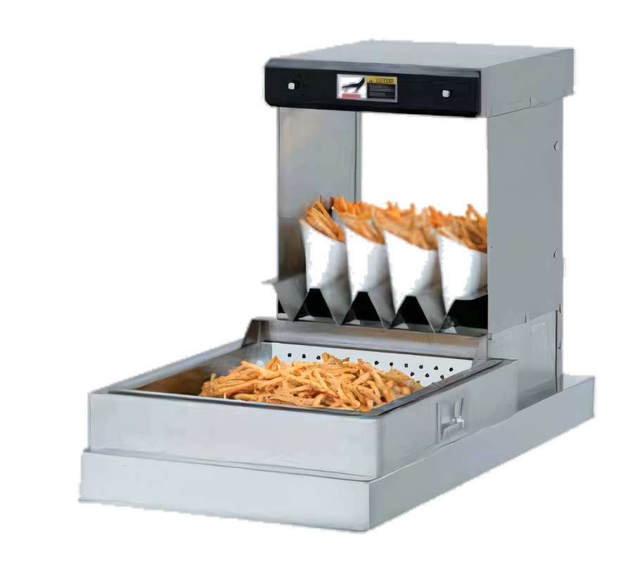 Product image #1 for BKI 18-5/8-Inch In-Counter Fried Food Warmer / Fry Dump Station with Pass-Through Back