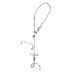 Thumbnail image #1 for T&S Brass EasyInstall Single-Hole Deck-Mount Pre-Rinse Unit with 10-Inch Add-On Faucet and 44-Inch Hose