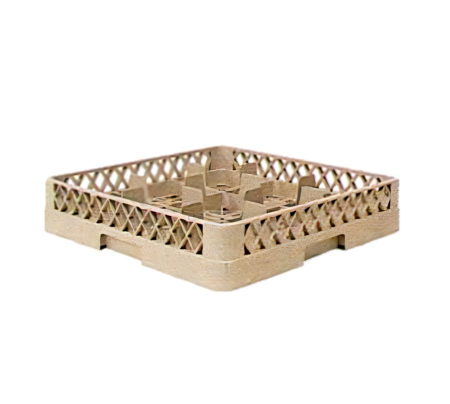 Product image #1 for Full Size 9-Compartment Glass/Stemware Dishwasher Rack with Extender