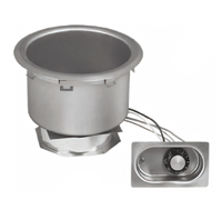 Eagle Group 7 Quart Round Drop-In Electric Food Warmer with Infinite Control