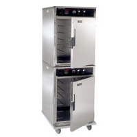 Cres Cor Roast-N-Hold Stacked Half-Size Convection Cook and Hold Oven, 2 Compartments, 240V