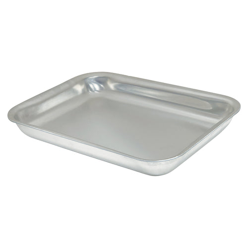 Product image #1 for Winco Rectangular Aluminum Serving Tray with Open Bead Edge, 8 x 6 Inches