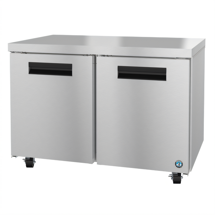 Product image #1 for Hoshizaki Steelheart UF48B 48-Inch Two-Section Undercounter Freezer, 13.66 Cu. Ft.