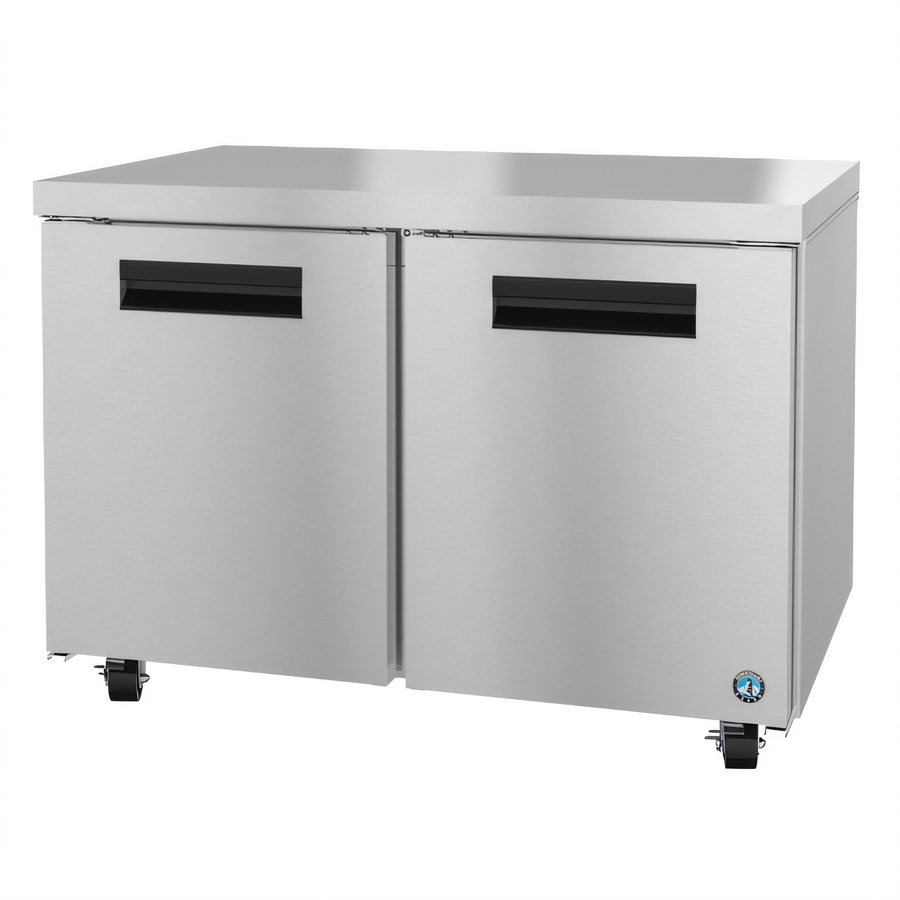 Product image #1 for Hoshizaki Steelheart UF48B 48-Inch Two-Section Undercounter Freezer, 13.66 Cu. Ft.