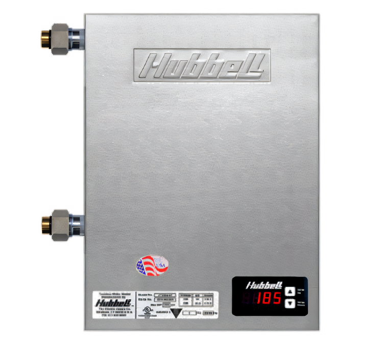 Product image #1 for Hubbell Tankless Electric Sanitizing Sink Booster Heater, 48 kW, 600V, 3-Phase, Wall Mount
