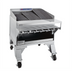 Thumbnail image #1 for Bakers Pride Dante Series CH-6 Extra Heavy-Duty Gas Floor Model Charbroiler, 6-Burner, 33.37 Inch Wide, 108,000 BTU