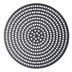 Thumbnail image #1 for American Metalcraft EZ-Release Superperf 18-Inch Perforated Round Pizza Pan, 18 Gauge Aluminum