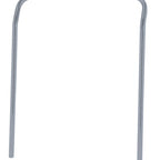 Thumbnail image #1 for Quantum UH24GY U-Handle for Commercial Carts, 24"W x 31-1/2"H, Gray Epoxy Antimicrobial Finish