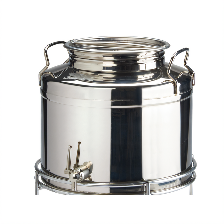 Product image #1 for Cal-Mil Single 3-Gallon Stainless Steel Beverage Dispenser