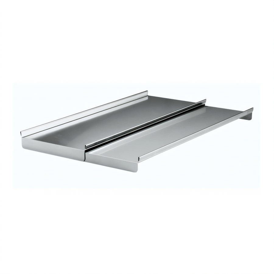 Product image #1 for Krowne Stainless Steel Sliding Ice Bin Cover for MB-1830