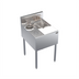 Thumbnail image #1 for Krowne Royal Series 20-Inch W x 24-Inch D Underbar Speed Unit with Sink Bowl, Glass Rinser, and Right-Side Cutting Board