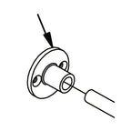 Thumbnail image #1 for BK Resources BK-PR-WB Pre-Rinse Faucet Wall Bracket