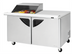 Thumbnail image #1 for Turbo Air Super Deluxe 60-1/4-Inch 2-Section Mega Top Sandwich/Salad Prep Table with Slide-Back Lid, Left Workstation