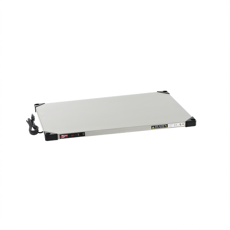 Product image #1 for Metro Super Erecta Hot 36-Inch x 24-Inch Countertop Heated Shelf, 120V, 304 Stainless Steel