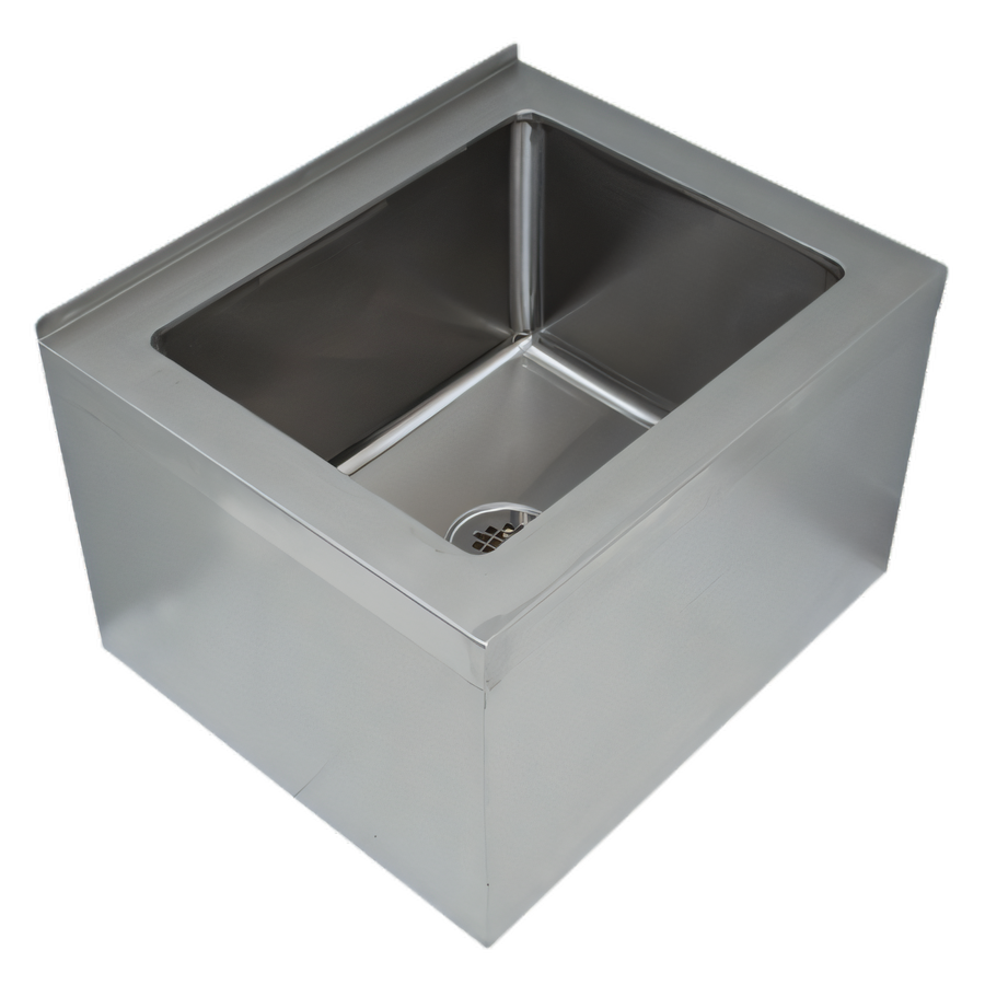Product image #1 for Advance Tabco 9-OP-48 Stainless Steel Floor-Mounted Mop Sink, 33 x 25 x 16 Inches Overall, 28 x 20 x 12-Inch Bowl