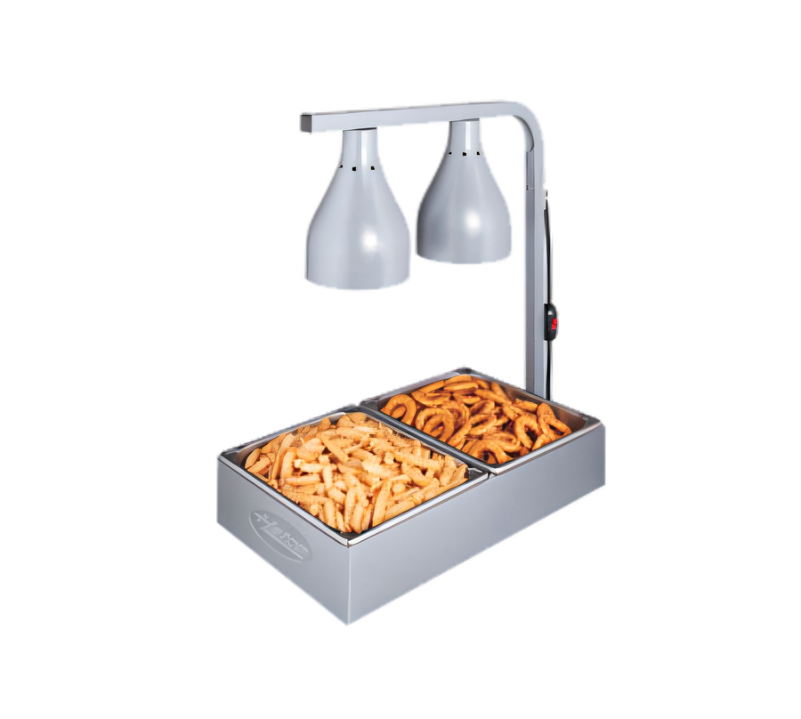 Product image #1 for Hatco Portable Two-Bulb Lamp Warmer with Adjustable Stand