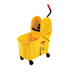 Thumbnail image #1 for Rubbermaid Commercial WaveBrake 44 Qt Down Press Mop Bucket and Wringer System with Foot Pedal