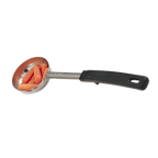 Thumbnail image #1 for Vollrath Spoodle® 61157 2 oz Solid Stainless Steel Portion Control Serving Spoon with Black Handle Case of 12