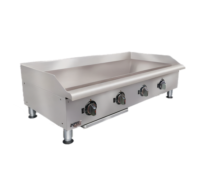 Product image #1 for APW Wyott Workline 48-Inch Electric Countertop Griddle with Thermostatic Controls