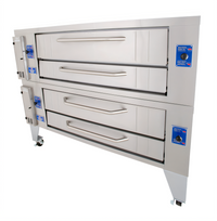 Bakers Pride Super Deck Series Gas Double Deck Pizza Deck Oven, 60