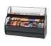 Thumbnail image #1 for Federal Industries SSRSP7752 Sandwich or Salad Prep Merchandiser with Refrigerated Self-Serve Bottom, 77 Inch Wide, Black