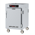 Thumbnail image #1 for Metro C5 8 Series Mobile Pass-Thru Half-Height Controlled Temperature Holding Cabinet, 8 Full-Size Pan Capacity, Lip Load Slides