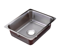 Vollrath 131-8 Flat-Rim Drop-In Single-Bowl Sink
