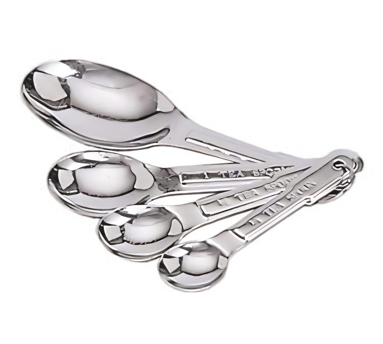 Product image #1 for Stainless Steel 4-Piece Nestable Measuring Spoon Set