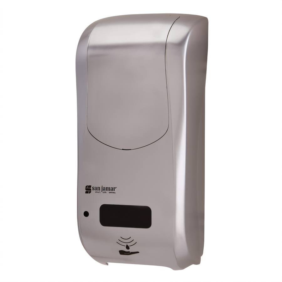 Product image #1 for Summit Rely Hybrid Touchless Wall-Mounted Foam Soap Dispenser, 900 mL, Stainless Steel Look