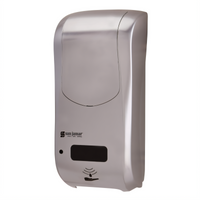 Summit Rely Hybrid Touchless Wall-Mounted Foam Soap Dispenser, 900 mL, Stainless Steel Look