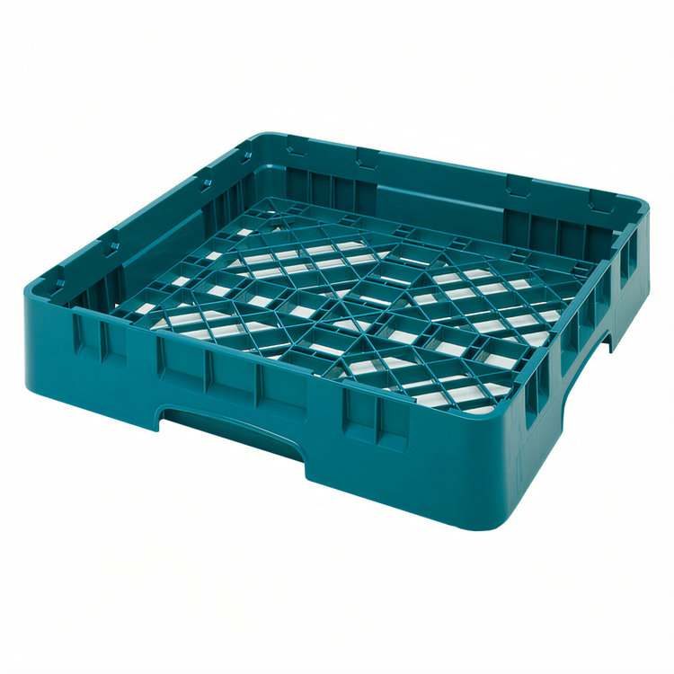 Product image #2 for Cambro Camrack® Full-Size 1-Compartment Base Rack, Teal, 3-1/4-Inch Inside Height