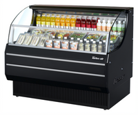 Turbo Air Slim-Line Horizontal Open Display Merchandiser, 11.2 Cu. Ft., Self-Contained